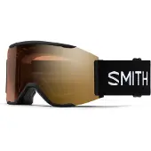 Smith - Photochromatische / Selbsttönende Skibrille - Squad Mag Black Chromapop Pro Photochromic Gold Mi - schwarz