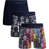 Muchachomalo Boxershorts 3er-Pack Robot Heads - 3XL