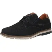 Bugatti Simone Comf. Herrenschuhe Schnürschuhe Blau Freizeit