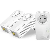 Strong Powerline 600 Triple Pack EU V2, 600 Mbit/s, IEEE 802.3, IEEE 802.3u, Schnelles Ethernet, 10,100 Mbit/s, 10BASE-T, 100BASE-TX, HomePlug AV