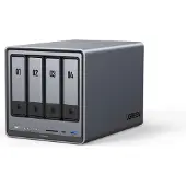 UGREEN NASync DXP4800 NAS Compact N100 8 GB DDR5 0 TB UGOS Pro Schwarz