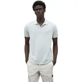 Ecoalf für Herren. MCMGAPOTEDAN0838S25-604 Poloshirt Tedan blau (S), Lässig, Kurzarm, Bio-Baumwolle, Nachhaltig