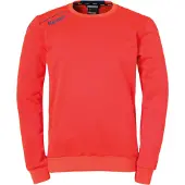 Kempa Langarmshirt PLAYER TRAINING TOP Unisex 2003629_01 fluo rot/ice grau S