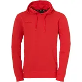 Kempa Kapuzenpullover "Kapuzenpullover HOODY", Herren, Gr. 3XL, rot, Obermaterial: 80% Baumwolle CO. 20% Polyester PES., Pullover Kapuzenpullover