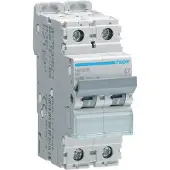 Hager NBN206 Leitungsschutzschalter 2 polig 10kA/15kA B-6A 2M