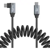 SmallRig 4792 Spiraldatenkabel Usb-c Gerade Auf Usb-c Gewinkelt One Size