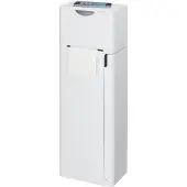 Wenko WC-Garnitur "Imon", weiß, B:20cm H:58,5cm L:15cm, Kunststoff, Reinigungsbürsten, WC-Garnitur, Stand WC-Garnitur