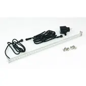 Ubbink LED Lichtleiste "60", grau (aluminiumfarben), B:60cm H:2cm T:1,5cm, Leuchten, LED Lichtleiste