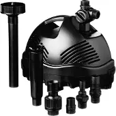 Ubbink Elimax 1000 Teichpumpe – – Fördermenge 1200 l/h – Wasserspiele und Filter