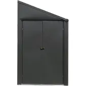Spacemaker Gerätehaus , grau, Stahlblech, Gerätehäuser, Gerätehaus, Metall