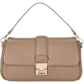 Seidenfelt Manufaktur Seidenfelt Dalarna - Schultertasche 30 cm (soft toffee/gold)