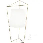 Kdln Tischleuchte Tatu, schwarz, Höhe 69 cm, Glas
