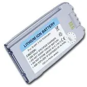 AccuCell Akku passend für Samsung SGH N400, perlmutt-Silber