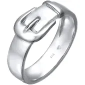 Elli Silberring "Ring Gürtel Bandring 925 Sterling Silber" Gr. 58, silber, Fingerringe, Damen, 58, Silber 925 (Sterlingsilber), Silberring