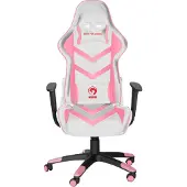 MARVO Gaming-Stuhl CH-106, rosa, verstellbare Rückenlehne