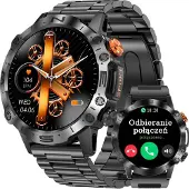 Gravity Smartwatch GT20-1 mit 1,43 Zoll Display, Bluetooth-Telefonie und IP67 Wasserschutz