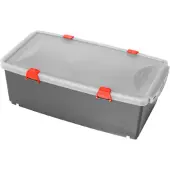 Vermop Moboxx, anthrazit Kunststoffbox 1863002 , mit roten Clips