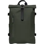 Rains - Rucksack 28 l &ndash; Rolltop Rucksack Large W3 Black - Rolltop Rucksack Large W3 Green - Grün