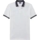Olymp Poloshirt "Casual", Herren, Gr. XL, weiß, Piqué, Obermaterial: 100% Baumwolle, Shirts Poloshirt, farbliche Kontrast-Details