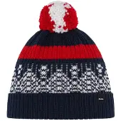Eisbar - Norrak Pompon Mütze - Mütze Gr One Size blau