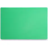 Hendi Schneidebrett hygienisch, HACCP, 450 x 300 x 13 mm, Dickes Schneidbrett mit beidseitiger glatten Oberfläche, Farbe: grün