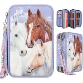 Depesche Miss Melody 3fach Federtasche Bandana
