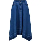 Salsa Jeans 21009430 Rock Blau 28 Frau Blau 28