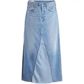 Levi's Levis Jeansrock "ICONIC LONG SKIRT" im Five-Pocket Style