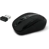 Canyon CNR-MSOW06B, Optisch, RF Wireless, 1600 DPI, Schwarz