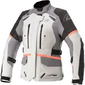 Alpinestars Stella Andes V3 Drystar Jacke Ice Gray Dark Gray Black Coral