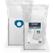 SQOON Staubsaugerbeutel geeignet für Nilfisk GA70 / GM80 / GM90 / GS80 / GS90 – 5 Stück