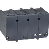 Schneider Electric 4P Klemmenabdeckungen für parallelen Anschluss der Pole (2P/4P) für NSX100-250DC LV438327