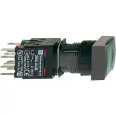 Schneider Electric XB6DF3B5B Leuchtdrucktaster Gn Rechteck.