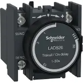Schneider Electric LADS26 Zeitblock, anzugsverzögert, 1S+1Ö, 1,00-30,00s