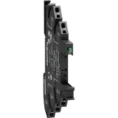 Schneider Electric Electric RSLZRA1 Sockel für schmales Interface-Relais RSL, LED, Federzug, 12/24 VAC/DC - 10 Stück