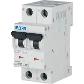 Eaton Leitungsschutzschalter, 13 A, 2p, 279139