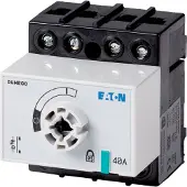 Eaton 1314053 Lasttrennschalter, DMM, 40 A, 4-polig, STOPP-Funktion optional, ohne Drehgriff und Antriebsachse, Vertikalanschluss DMM-40/4-SK