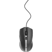 Gembird MUS-GU-02, Beidhändig, Laser, USB Typ-A, 2400 DPI, Schwarz
