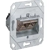 Hager G3175 Datenanschluss Patch-Modul 2-fach Cat.6 8/8 geschirmt mit Tragring