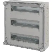 Eaton Power Quality Eaton 059819 Automatenkasten, IP65, Tragschiene senkrecht, HxBxT=375x375x150mm AV/I44-125