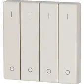 Eaton 147598 Wippe, 4-fach, I/0, creme CWIZ-04/12 - 10 Stück