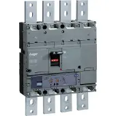 Hager HNE801H Leistungsschalter Baugröße h1000 4polig 50kA 800A elektronischer Einstell. LSI