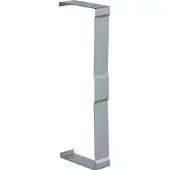 Hager BR652107DLAN Schnittkaschierung zu BR/H/N/A/S 68x210mm OT 2x80mm aus Stahlblech lackiert alu