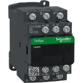 Schneider Electric LC1D186SD Leistungsschütz LC1D 3p, +1S+1Ö, 7.5 kW, 18 A, 400 V AC3, Spule 72 V DC