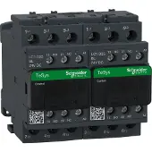 Schneider Electric LC2D25BL Wendeschützkombination, 3p+1S+1Ö, 11kW/400V/AC3, 25A, Spule 24V DC
