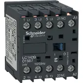 Schneider Electric LC1K09015D7 Leistungsschütz LC1K 3p, +1Ö, 4 kW, 9 A, 400 V AC3, Spule 42 V AC