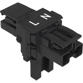 Wago 770-1606 T-Verteiler 2-Pol. Schw. Kod. A 2VK