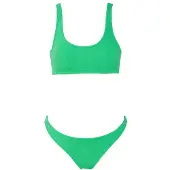 Banana Moon - Women's Naida Scrunchy - Bikini-Bottom Gr 36 grün