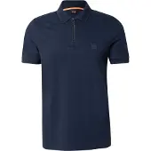 BOSS Polo Passerzip Half Zip Navy