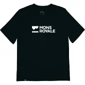 Mons Royale - Women's Icon Relaxed Tee - Merinoshirt Gr XL schwarz